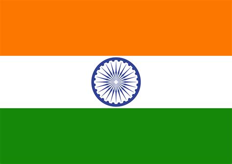 Indian Flag A4 Size Printable